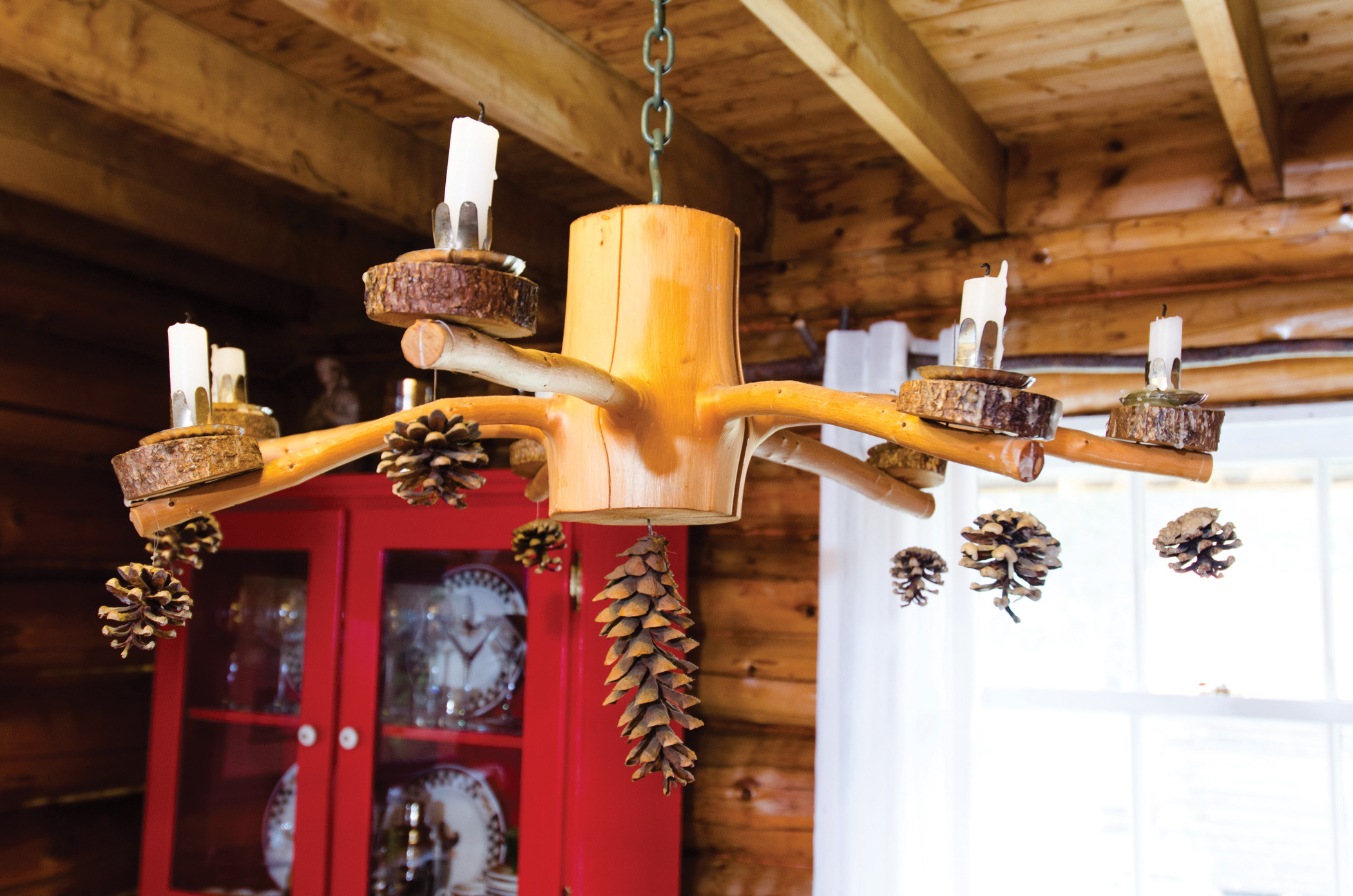 Cabin Tour: A Rustic, Off-Grid Log Cabin In The Woods