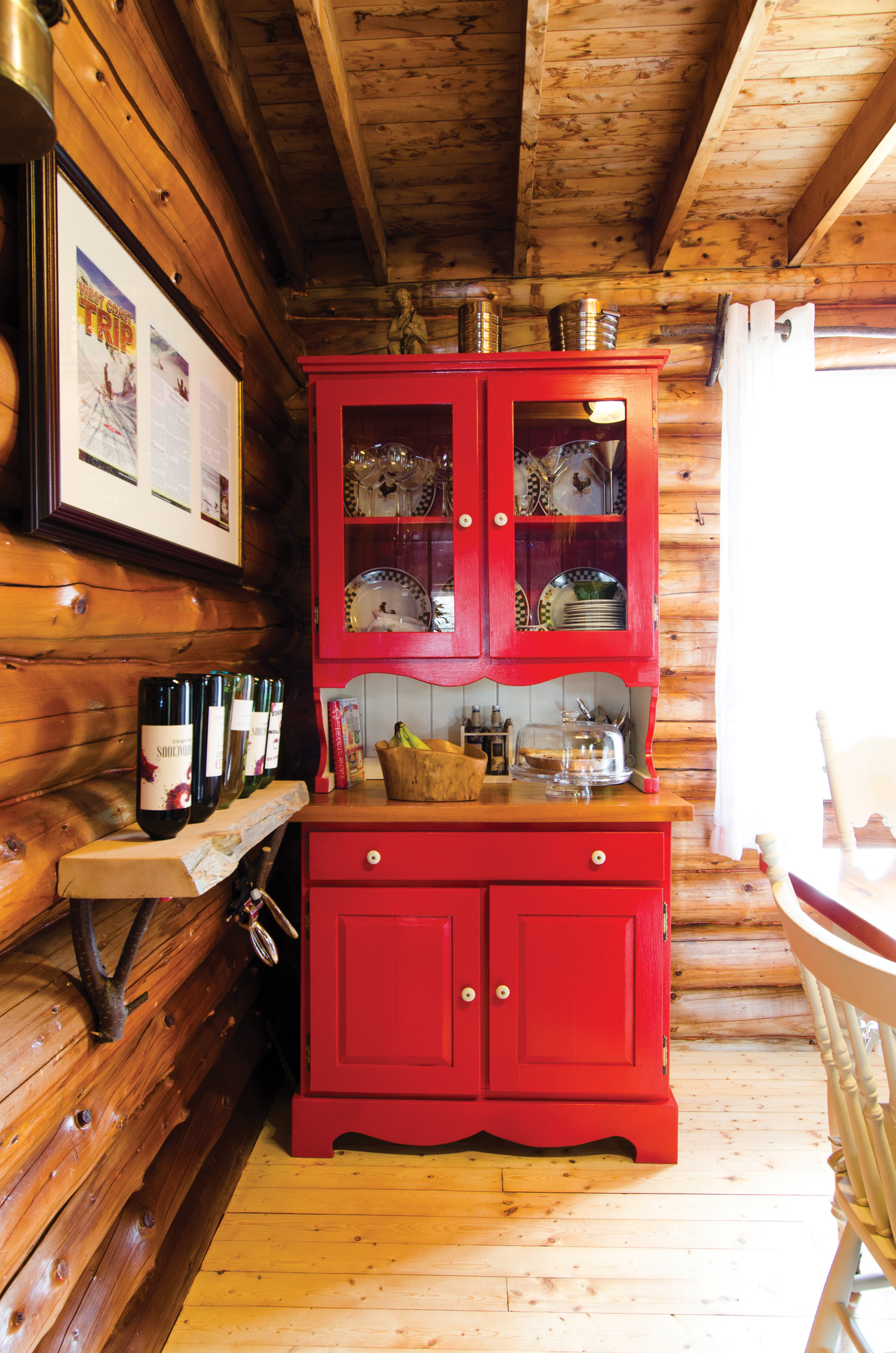 Cabin Tour: A Rustic, Off-Grid Log Cabin In The Woods